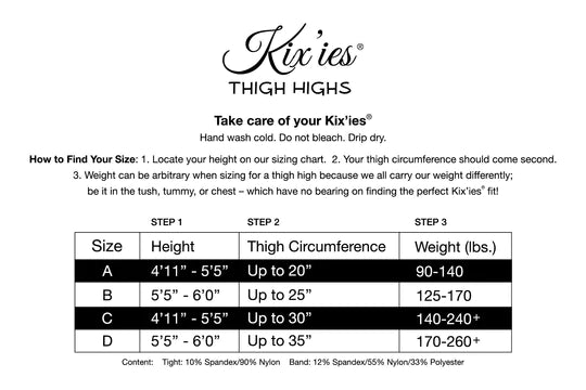 Beth Ann Honeycomb Thigh High