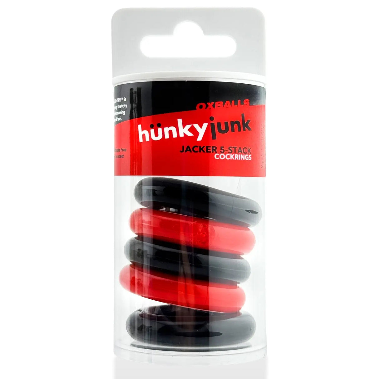 Oxballs Jacker 5 Stack - Red/Black