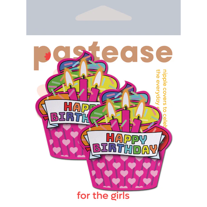 Pasties: Happy Birthday Cupcake