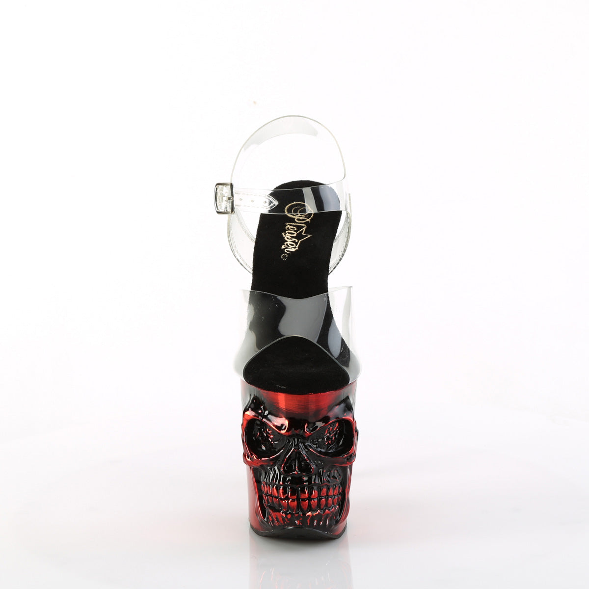 Shoe: 8" Bone Heel w/LED Ankle Strap