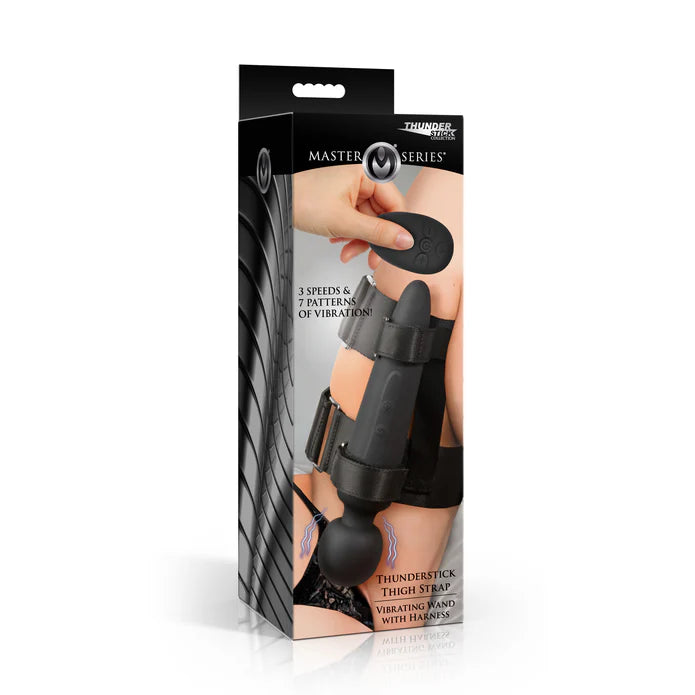MS Forced Orgasm Wand w/Thigh Strap