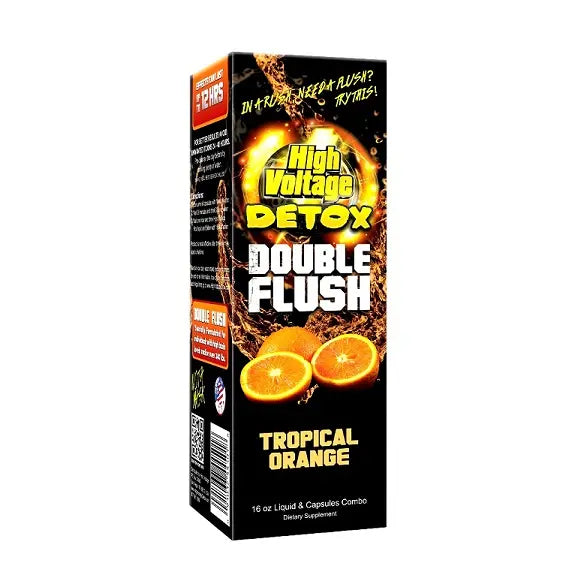High Voltage: "Double Flush" (Tropical Orange) 16oz