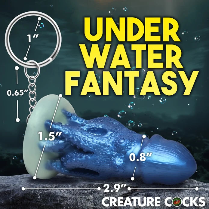 Creature Cocks Keychain - Cocktopus