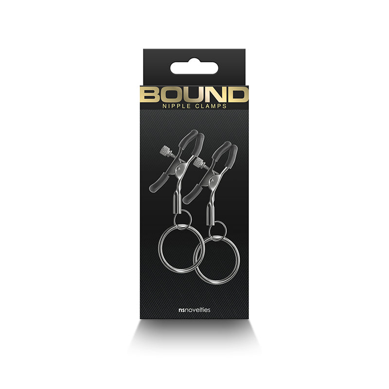Bound Nipple Clamps: C2 Black