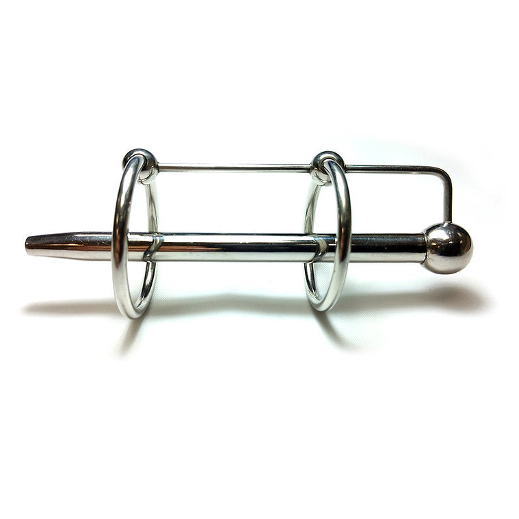 Rouge Stainless Steel Double Ring Sperm Stopper
