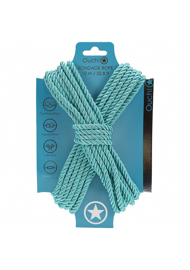Ouch Bondage Rope 10m-Blue
