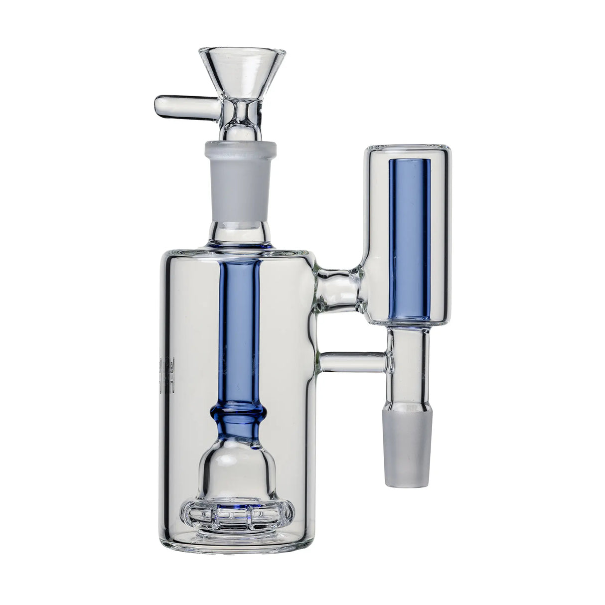 Human Grade: "The Inverter" Ash Catcher (14mm - 90 degree - Light Blue)