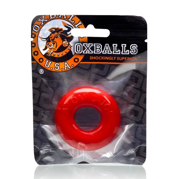 Oxballs Donut 2 Cockring - Red
