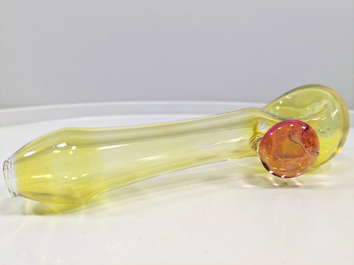 DiscoBox: Fumed Pipe w/ Image Marble "Hello Kitty"