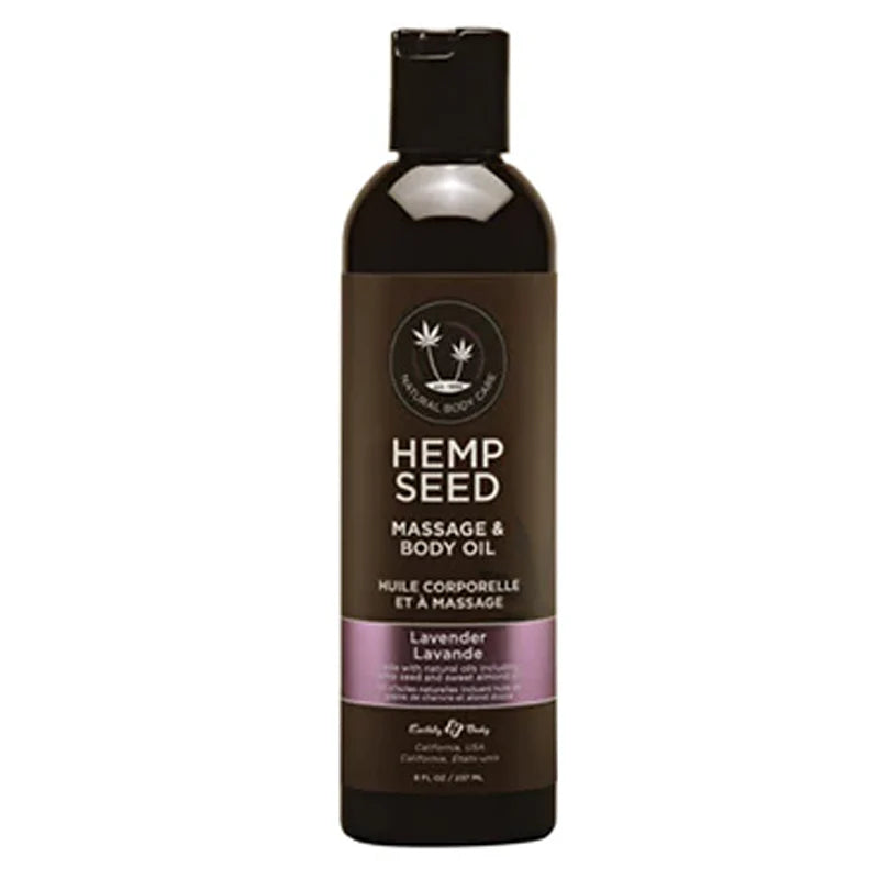 Earthly Body Hemp Massage Oil Lavender
