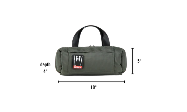 Dime Bags: "Brigata" Smell-Proof/ Lockable (Black - Size: 10")