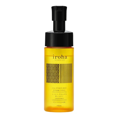 iroha Intimate Foam Wash - Sweet Citrus