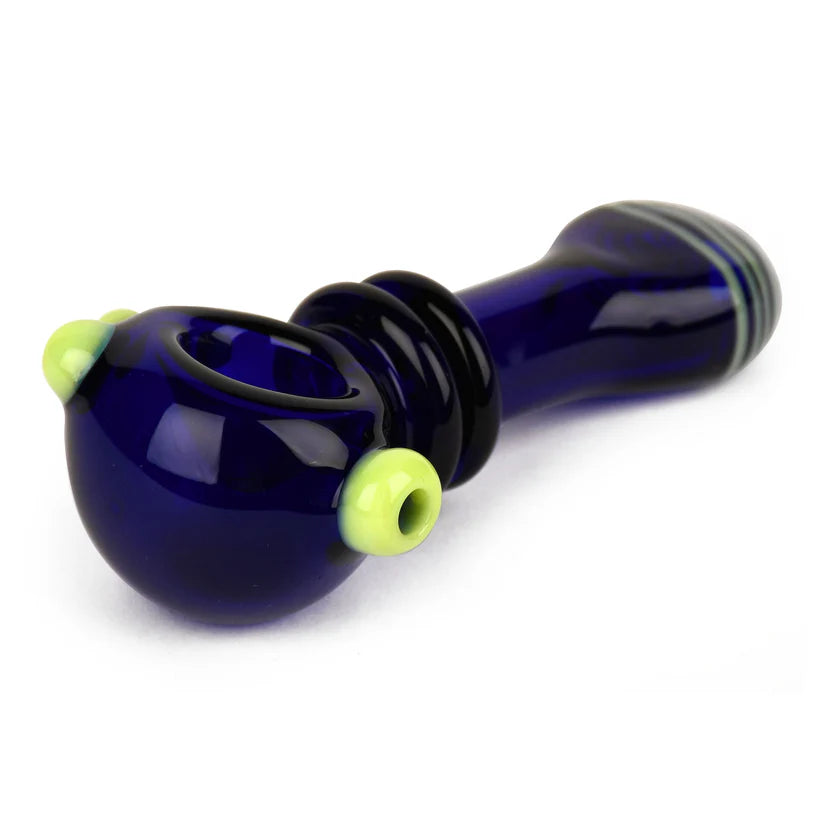 Red Eye Glass: 4" Flatty Wrap (Blue)