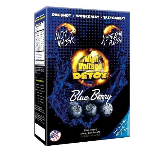 High Voltage: 7hr Detox (Blueberry) 32oz/ 2pk