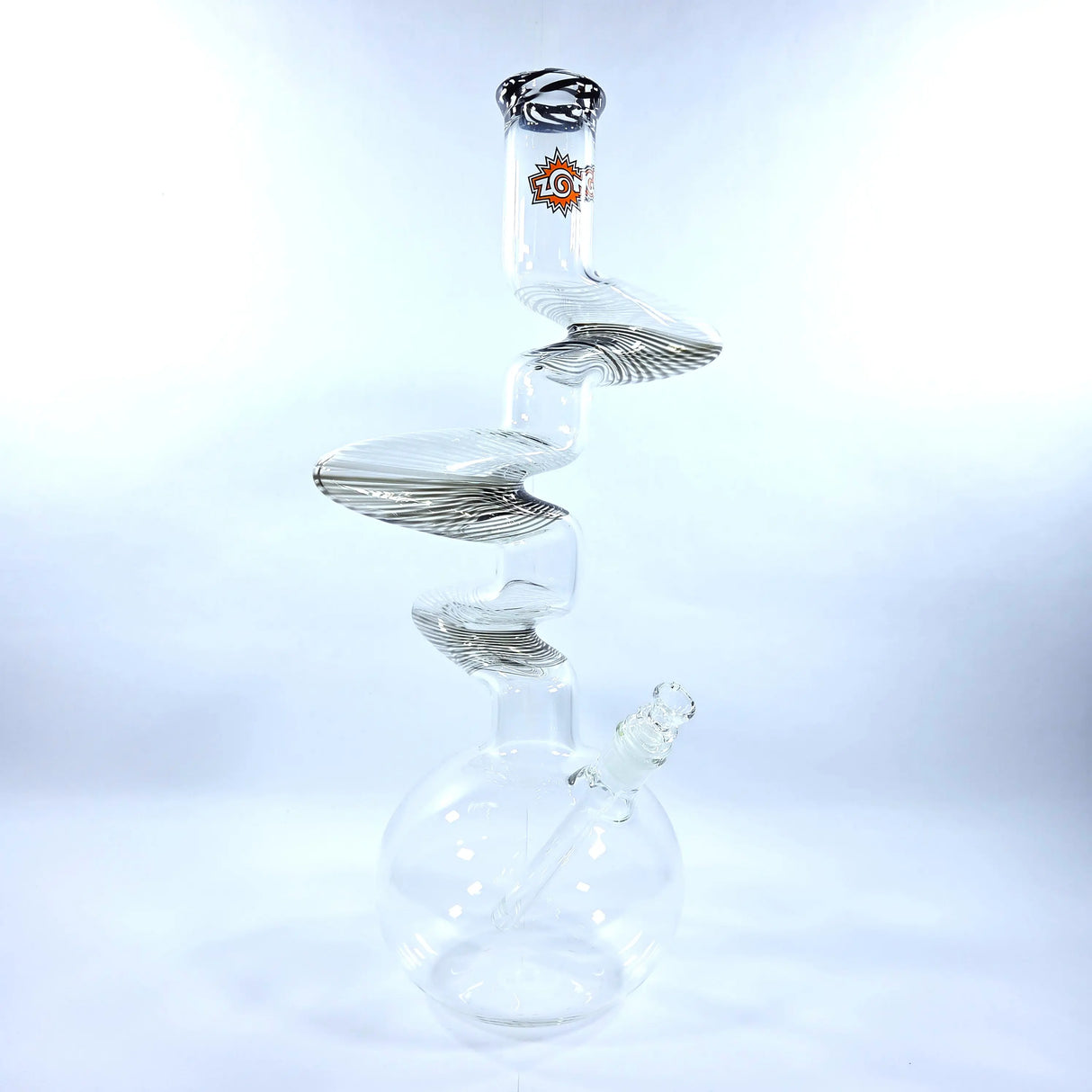 Zong: 20" 3 Kink - XL (3.5lbs) Dual Striped Color (Black and White)