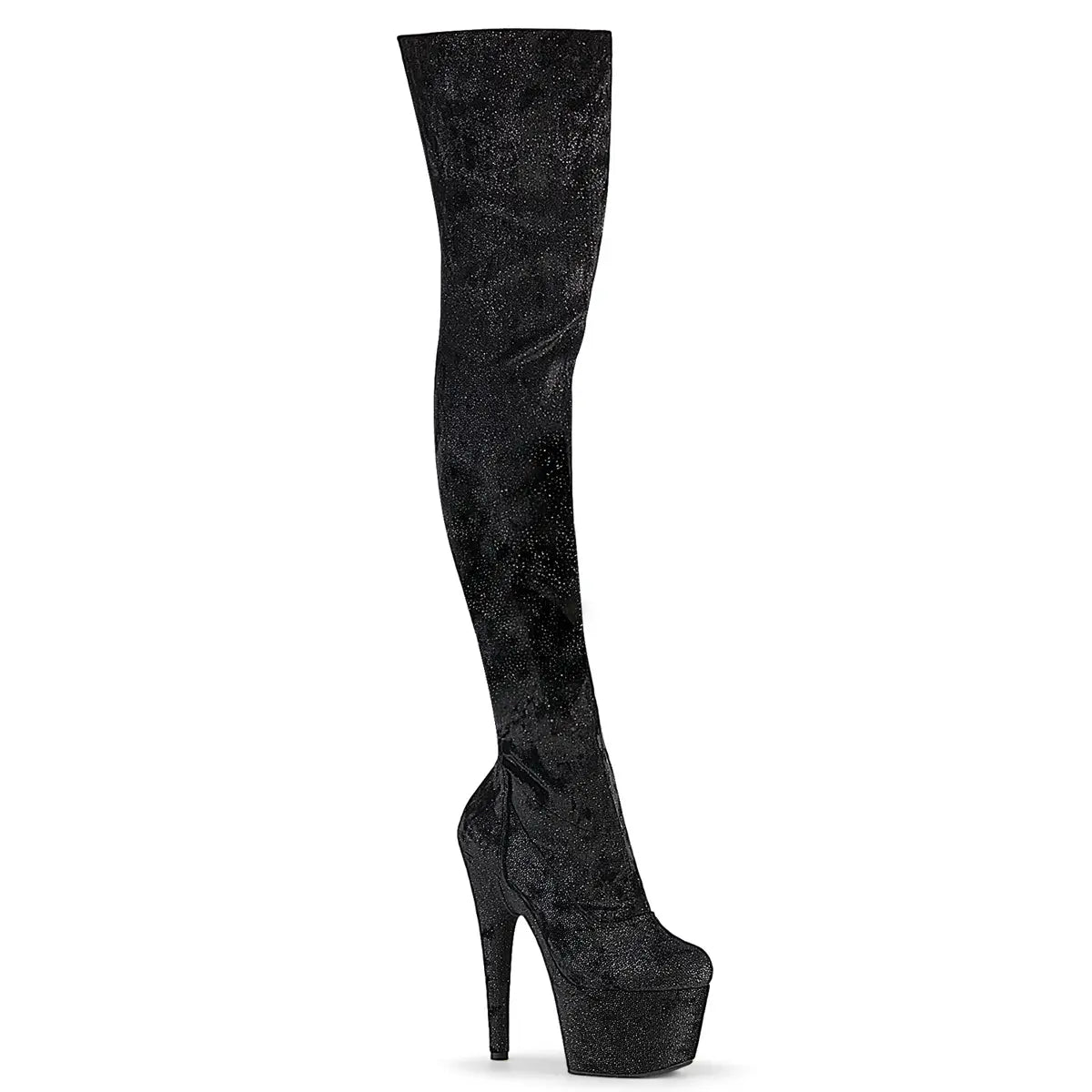 Shoe: 7" Stretch Thigh High Boot
