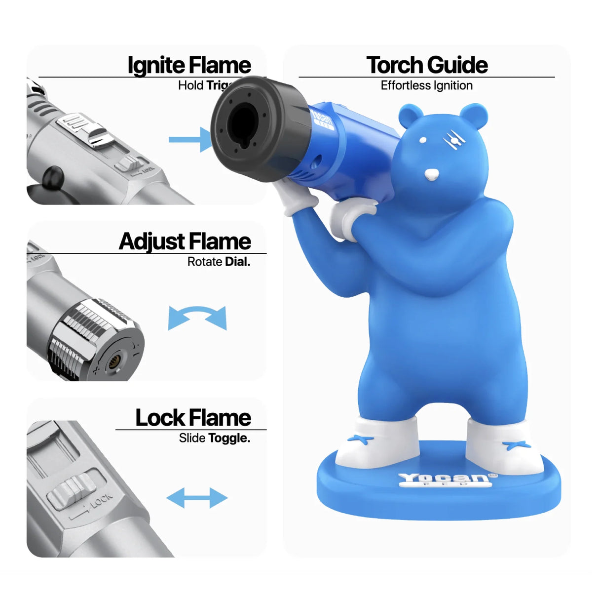 Yocan: "Berserk Bear" (Silver)