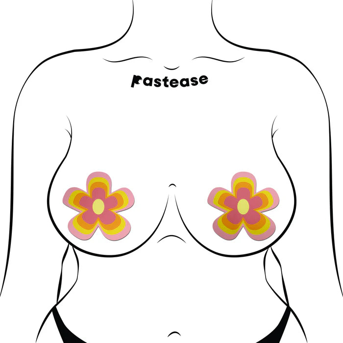 Pasties: Groovy Flower