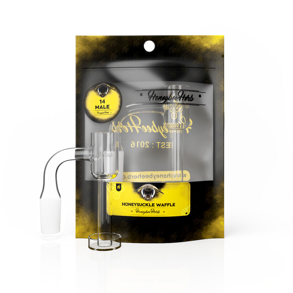 Honeybee Herb: (Black) Honeysuckle Waffle (14mm - 90°)