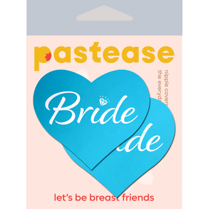 Pasties: Love: Robin's Egg Blue 'Bride' Heart