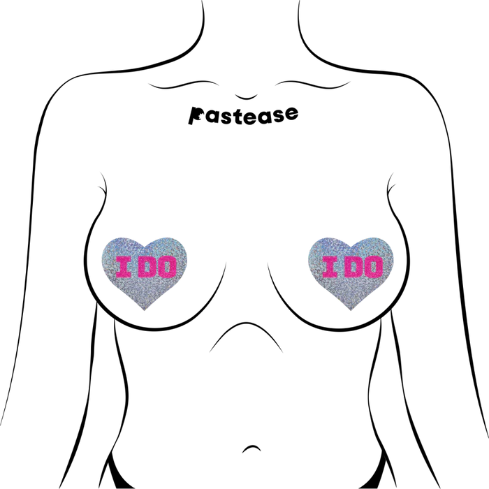 Pasties: Heart 'I Do"