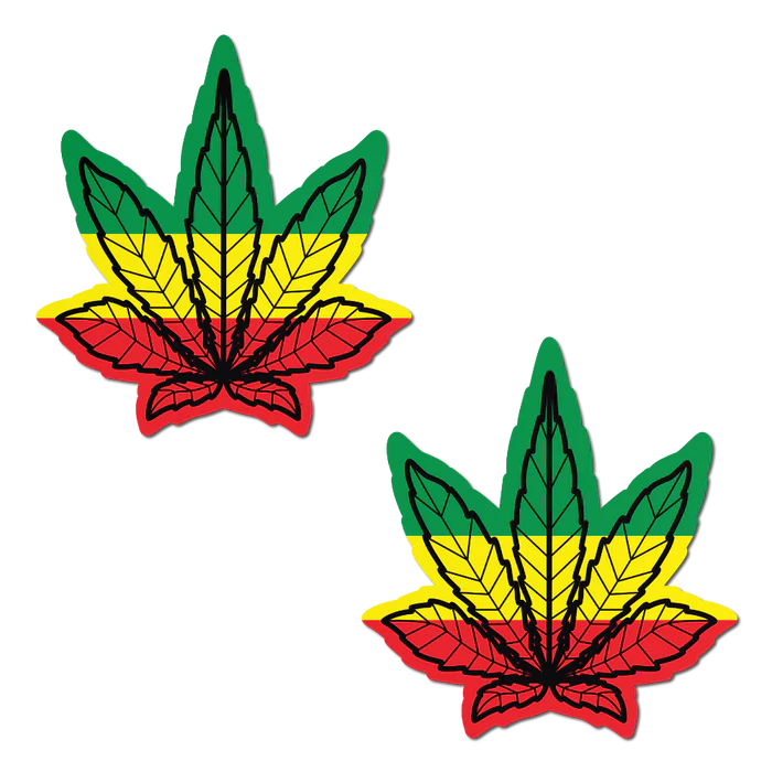 Pasties: Indica Rasta Leaf