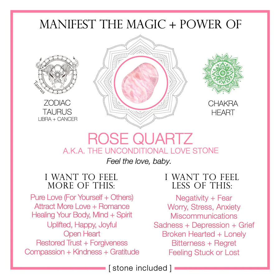 Crystal Card: Rose Quartz