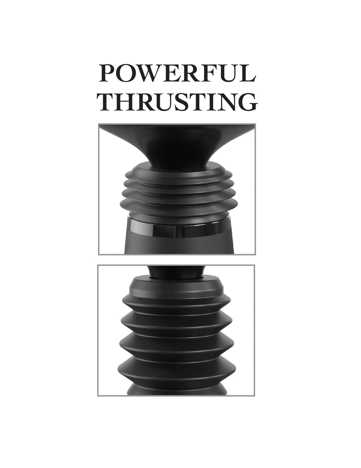 Fetish Fantasy Body Dock Thruster-Black
