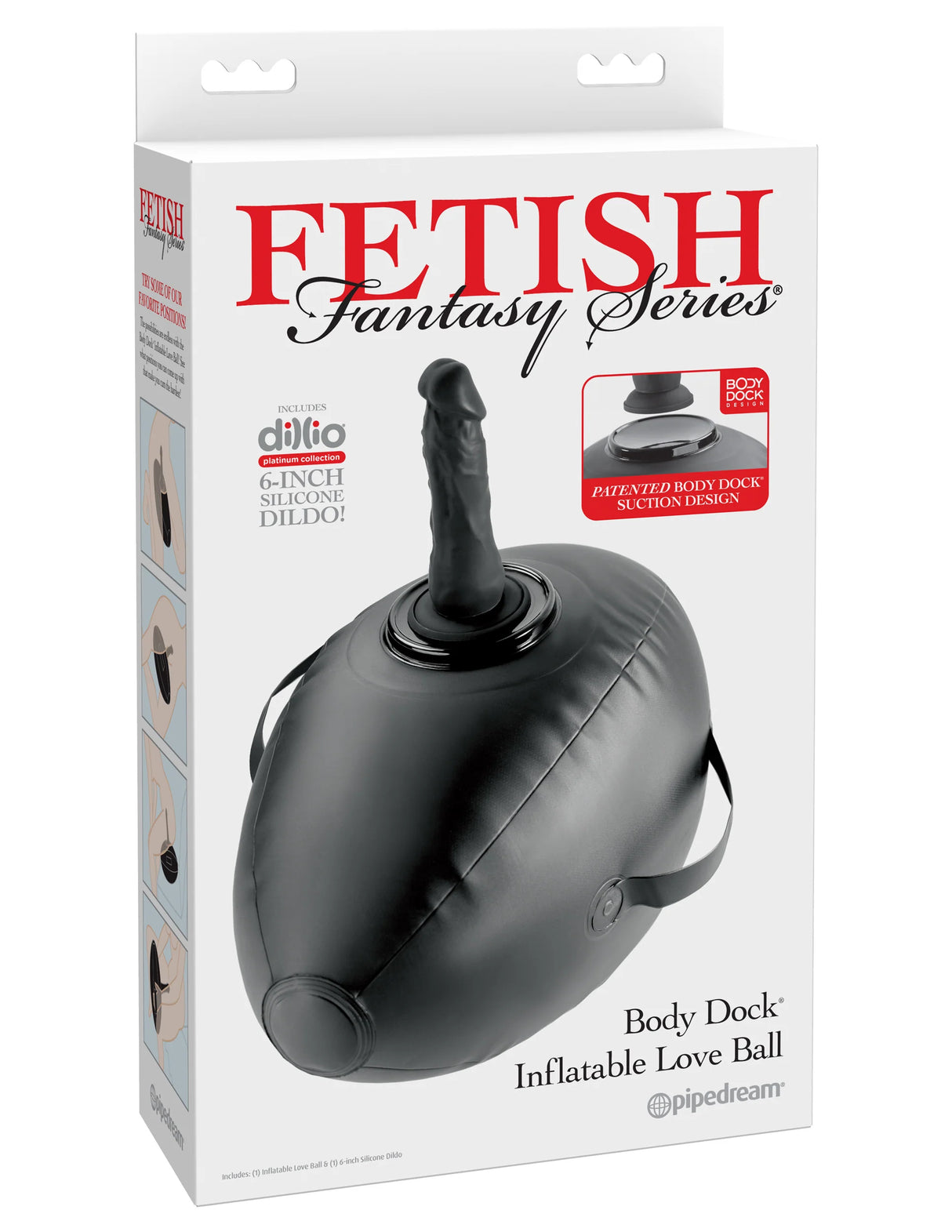 Fetish Fantasy Body Dock Love Ball - Black