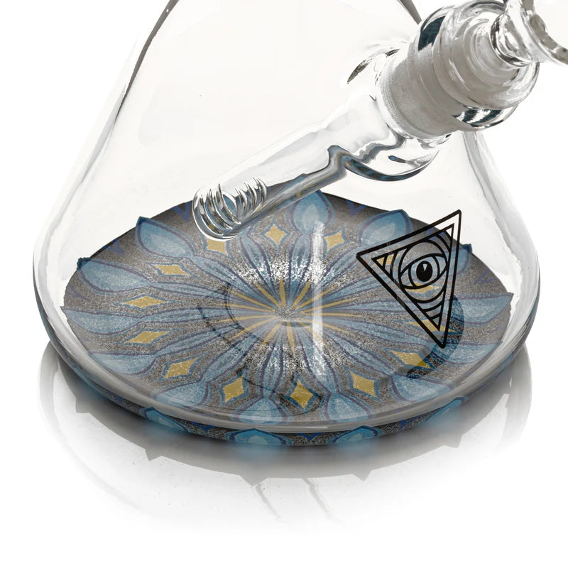 Red Eye Glass 15" 7mm Space Rabbit Beaker