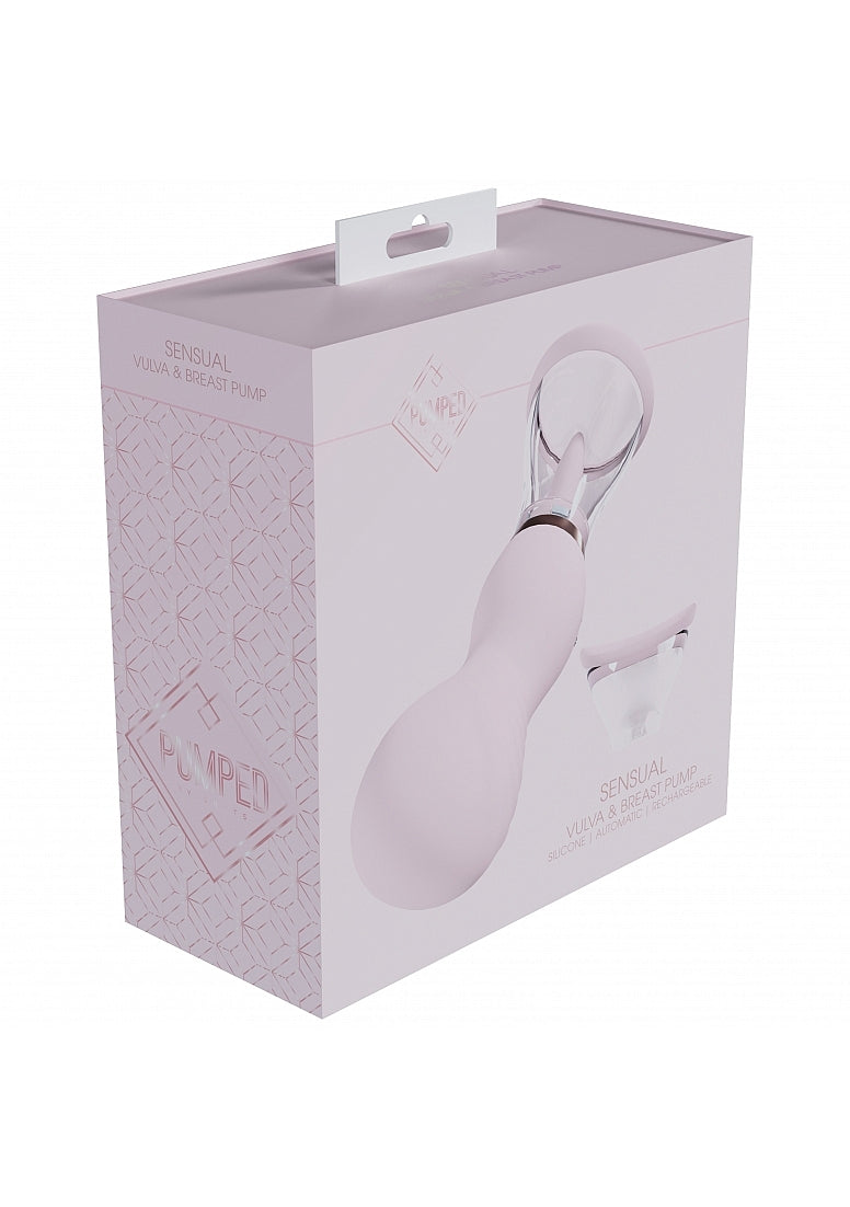 Pumped Auto Vulva/Breast Pump-Pink