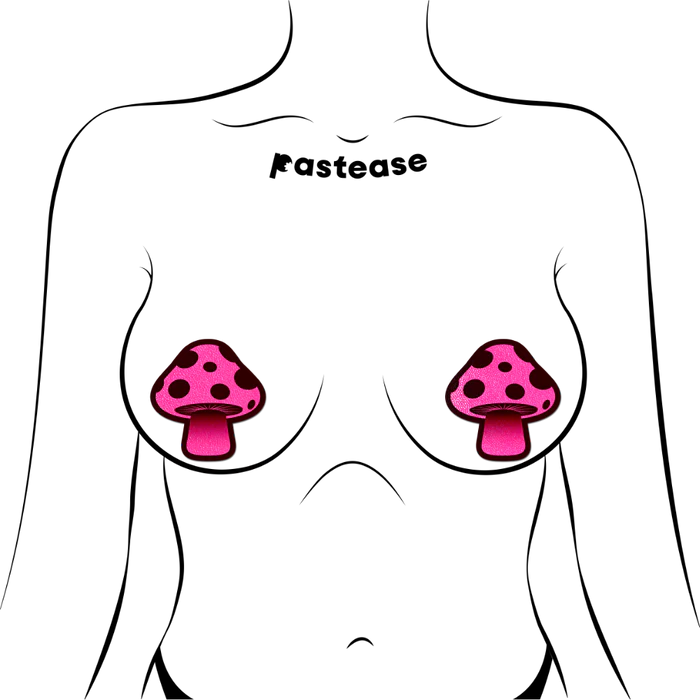 Pasties: Neon Pink Shroom