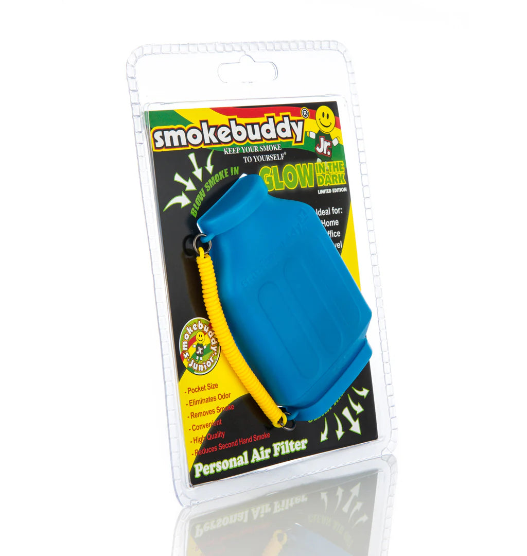 Smokebuddy: Junior Smoke Filter (Blue - Glow)