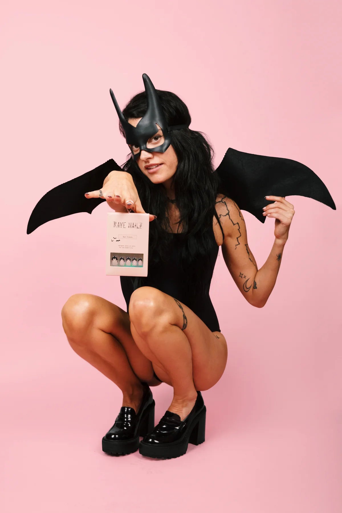 Rave Nailz - Bat French