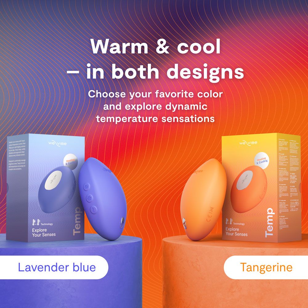 We-Vibe Temp-Tangerine