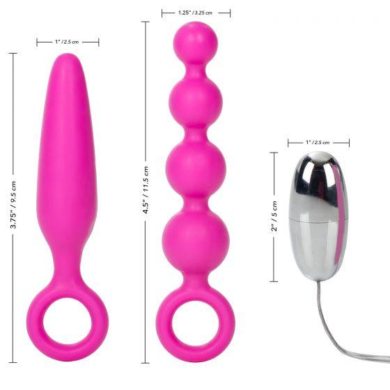 Booty Call Vibro Kit-Pink