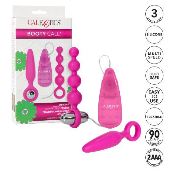 Booty Call Vibro Kit-Pink