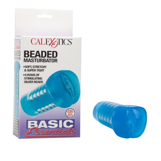 Basic Essentials Beaded Masturbator