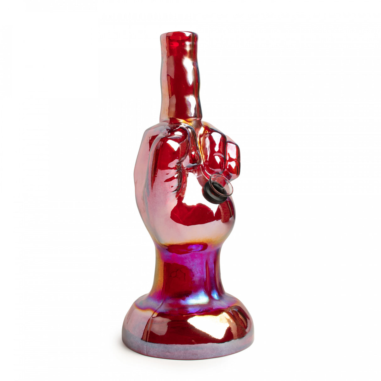 Bong: Retro Glass 10" Flippin The Bird