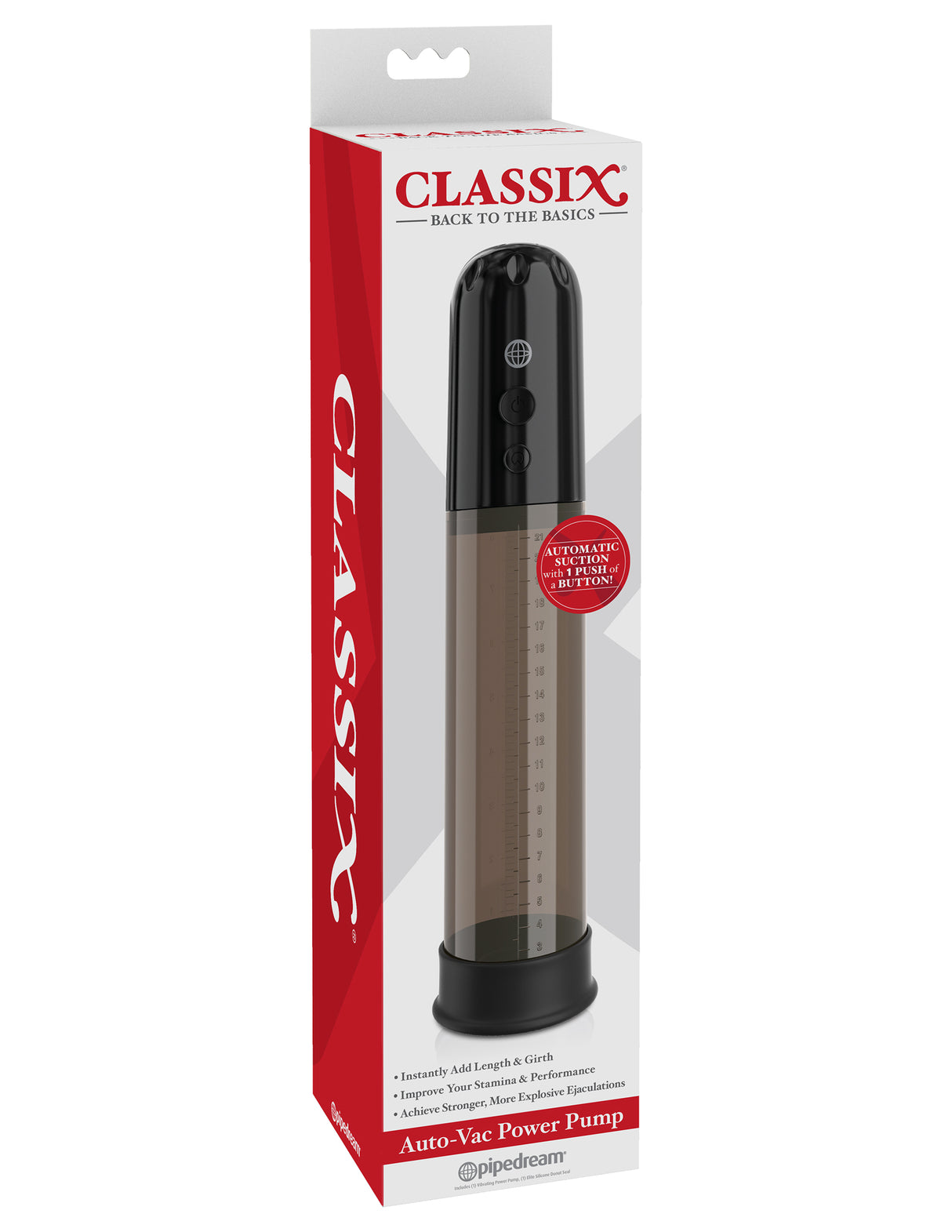 Classix Autovac Power Pump - Black