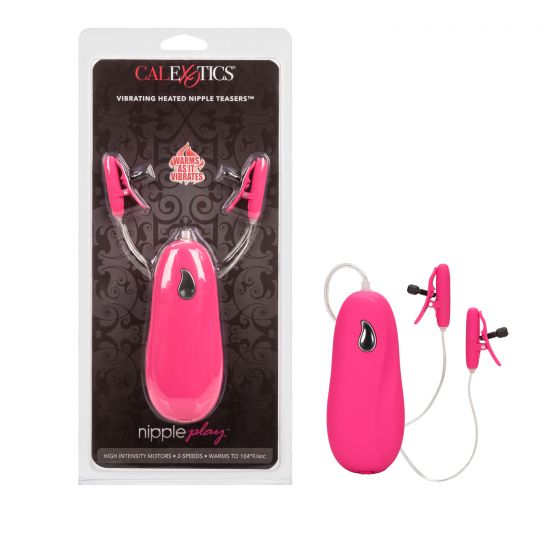Heated Nipple Teaser Vibrating-Pink
