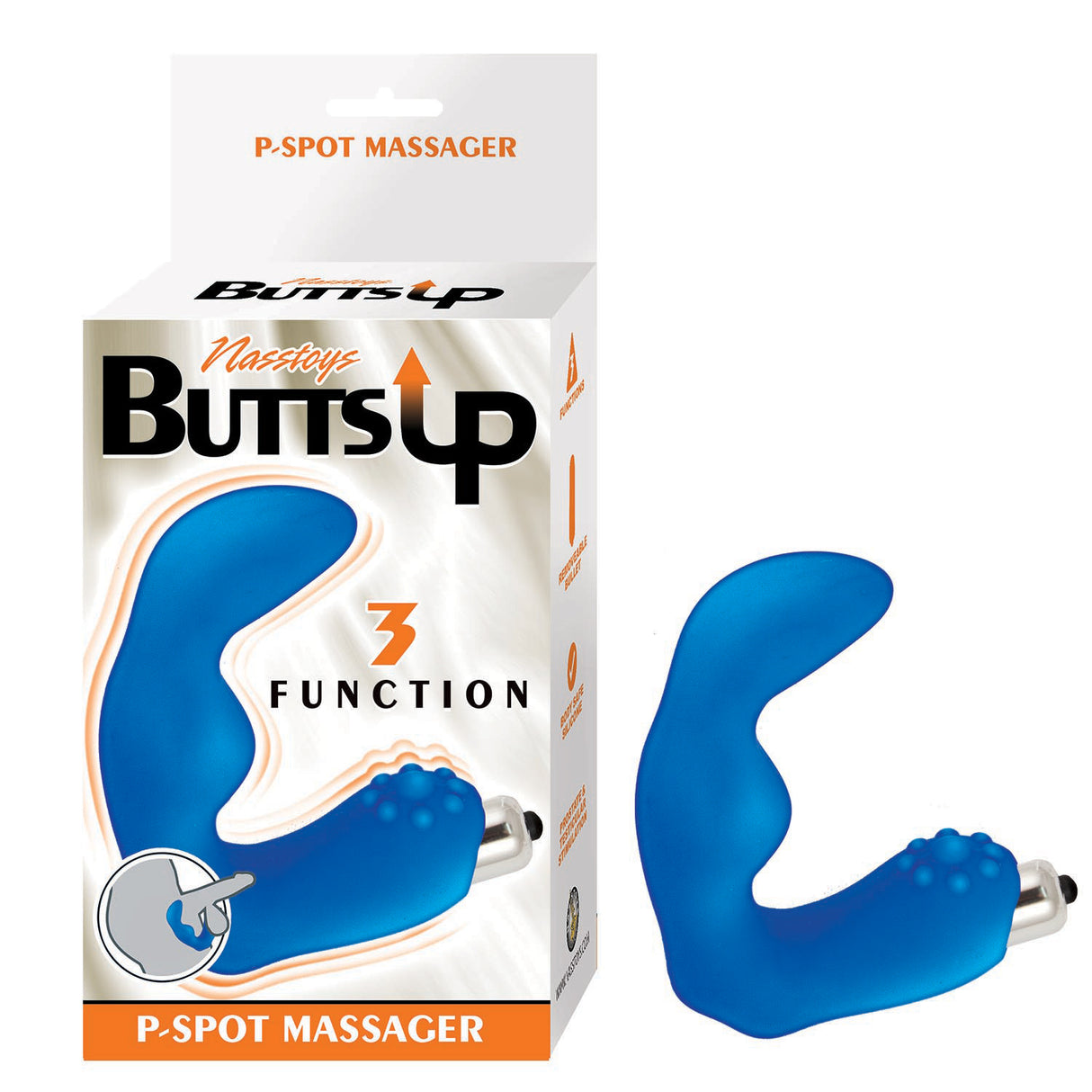 Butts Up PSpot Massager-Blue