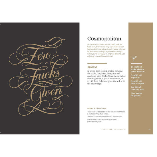 Book: Classy as Fuck Cocktails