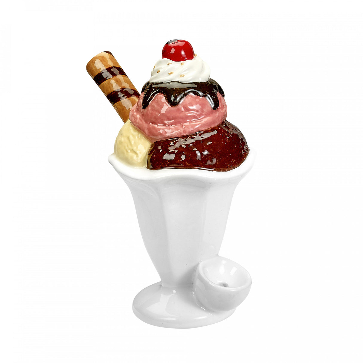 Pipe: Ceramic Ice Cream Sundae