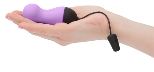 Simple & True Remote Control Vibrating Egg-Purple