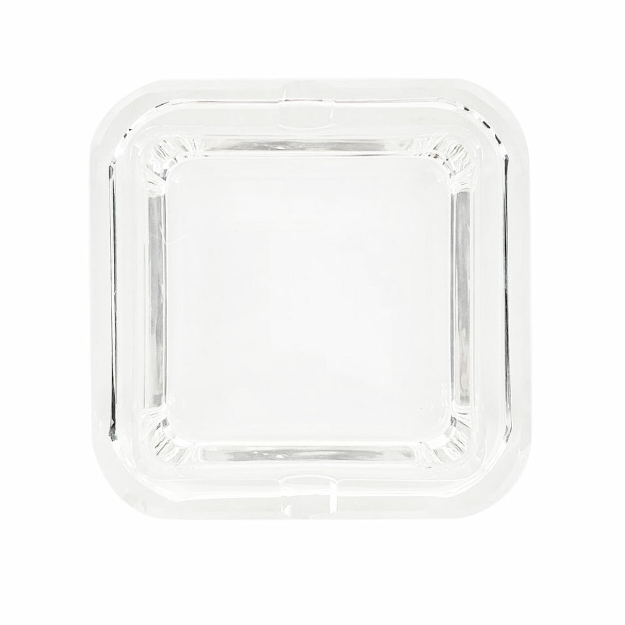 GLASS CRYSTAL ASHTRAY DEEPCUBE