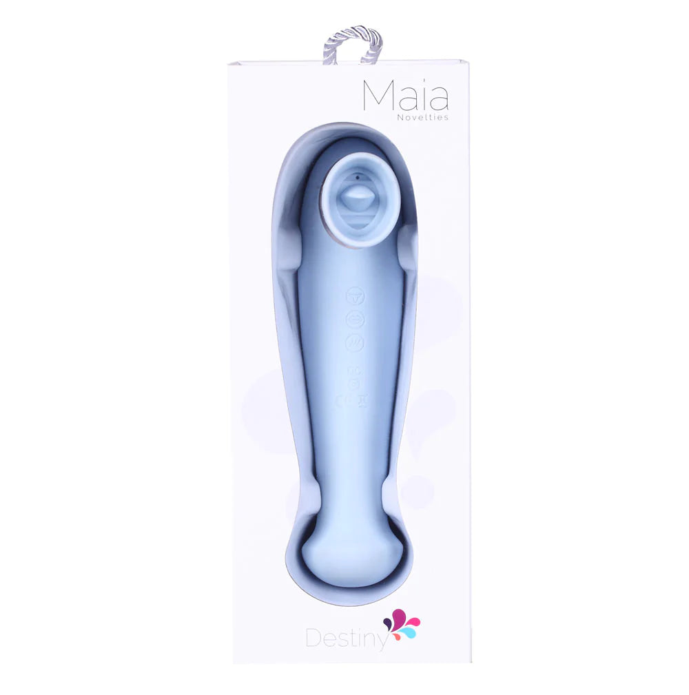 MAIA Destiny Sucking Clit Stimulator-Blue