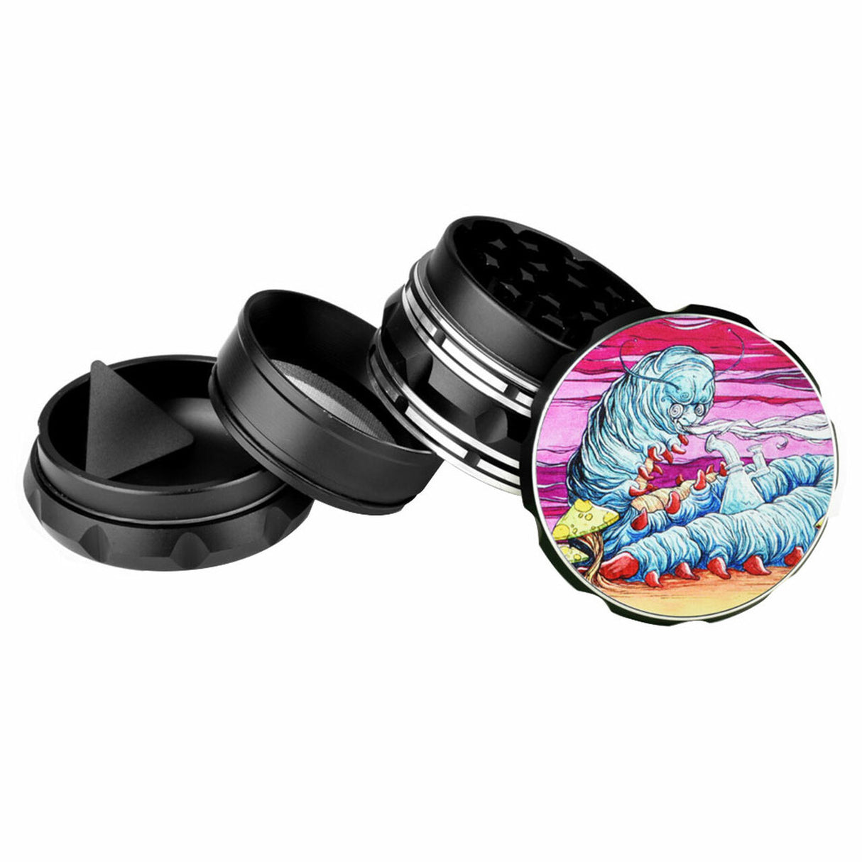 Grinder: Sean Dietrich Art Caterpillar 2.25" 4pc