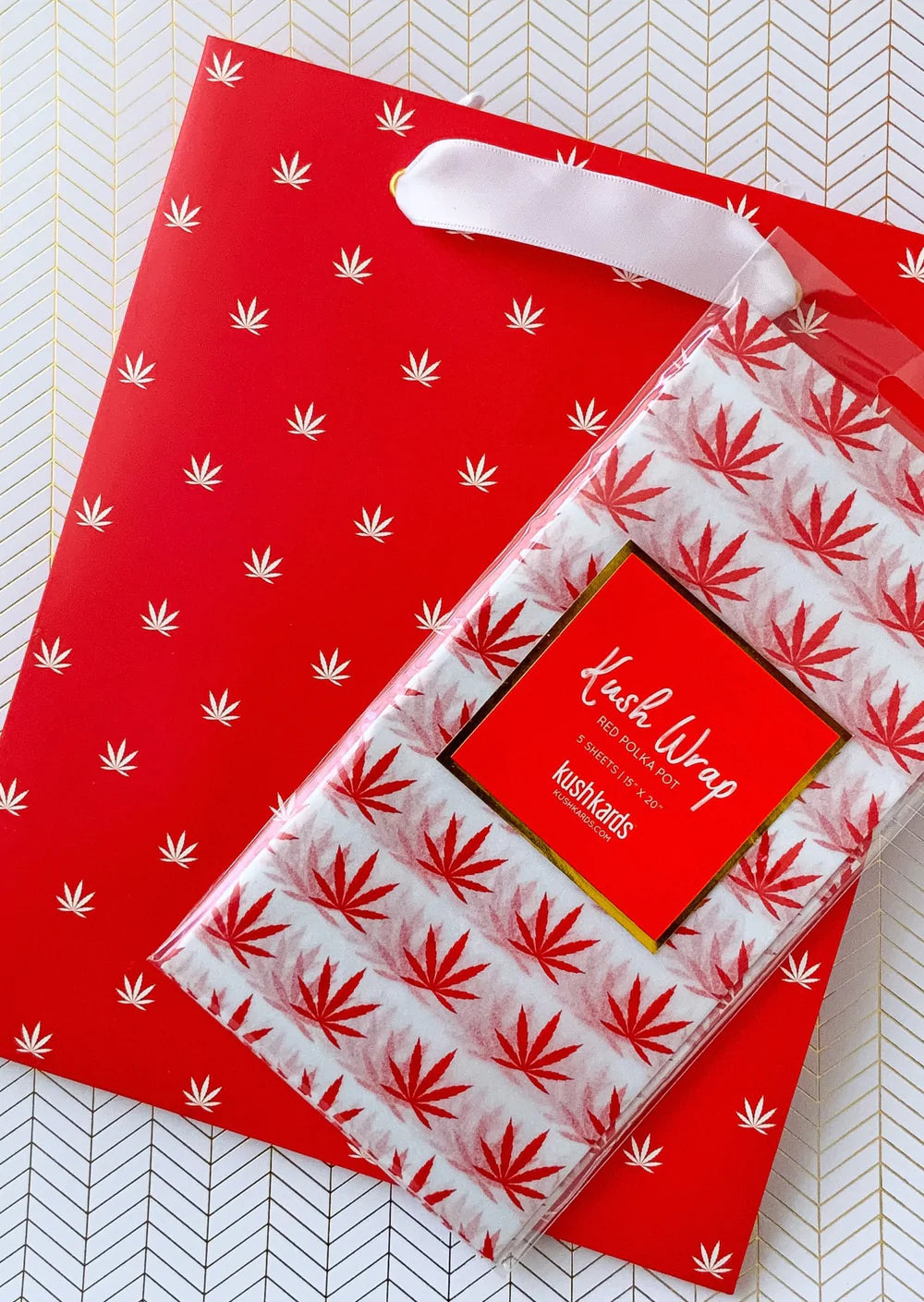 KushKards: Gift Combo - Red/White