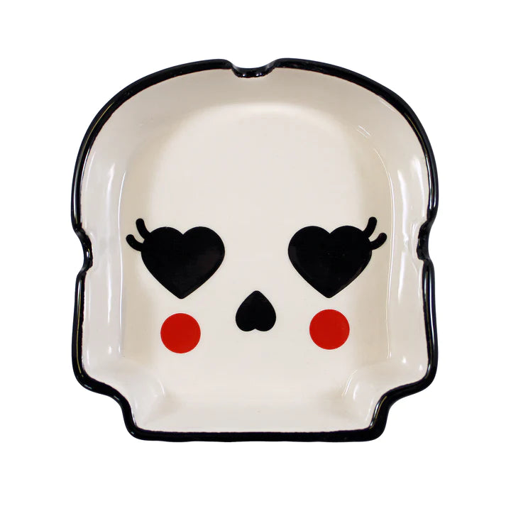 Ashtray: Sourpuss Lady Skull